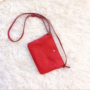 NWOT Red LC Lauren Conrad Crossbody Bag
